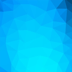 Obraz premium blue triangles background. polygonal style. abstract vector pattern. eps 10