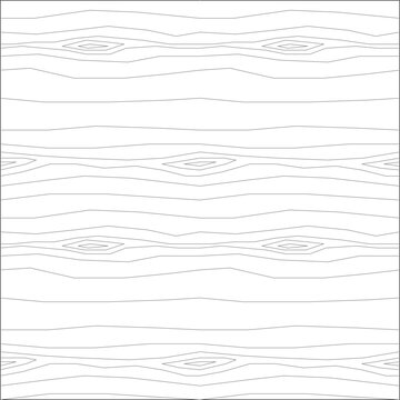 Wood grain texture pattern with flowing horizontal lines and diamond-shaped knots. Monochrome line art for design or architectural hatching.