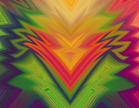 crazy jagged zigzag pattern background