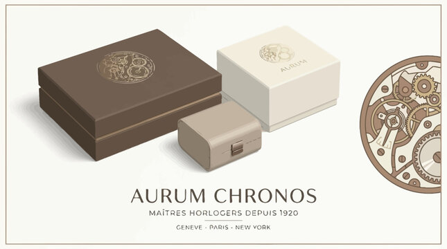 Elegant Luxury Watch Packaging Premium Boxes for Timepieces