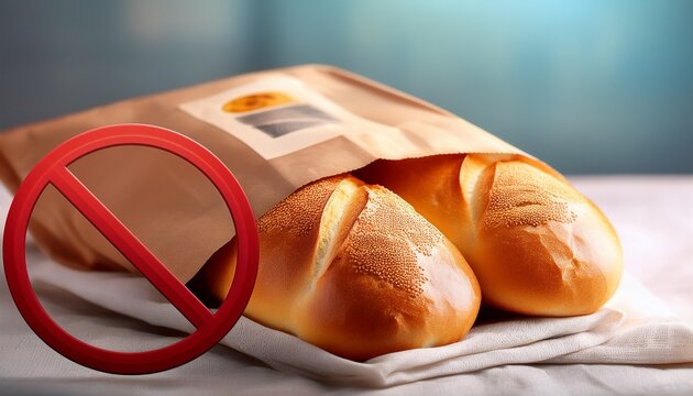 no yeast warning on a bag of bread rolls