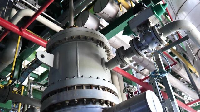 Modern refinery and petrochemical plant architecture with interconnected piping systems highlights technological advancement, industrial productivity, energy management, and sustainable engineering so
