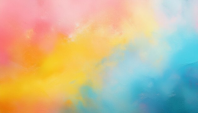 colorful pastel background concrete banner design for summer season