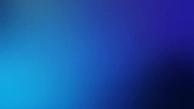 Abstract Cinematic Gradient Bloom Black to Electric Blue Background Animation