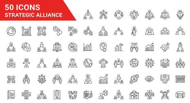 Extensive collection of small monochrome line icons representing everyday objects and concepts.
