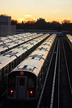 Urban Train and Transit Landscape
