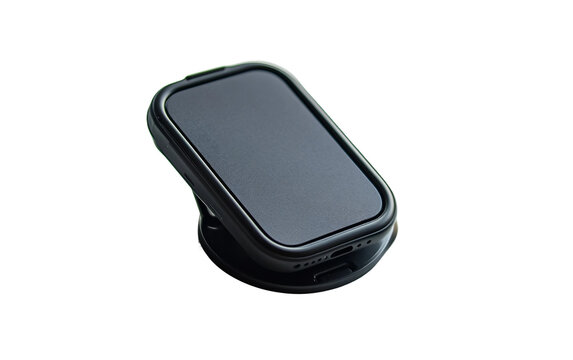Magnetic Phone Mount For Car Dashboard Designed For Stable Hands Free Navigation And Driving Convenience Isolated on transparent background PNG