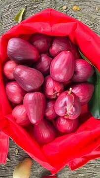 red tulips on a wooden table