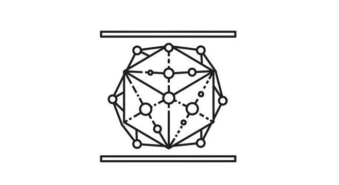 Buckminsterfullerene molecule structure