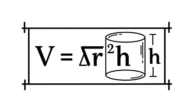 cylinder volume formula
