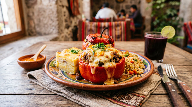 Rocoto relleno, Peruvian dish