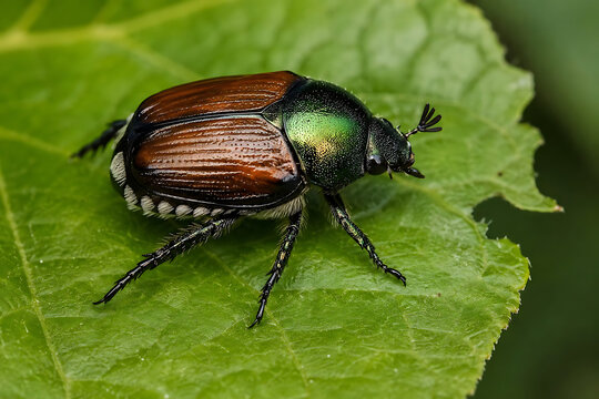Beetles are the largest group of insects in the world belonging to the order Coleoptera.