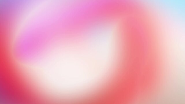 Warm abstract gradient background with smooth vibrant flowing patterns. Colors: Coral and Pale Red. Ideal for energetic event screens, club visuals, and music video intros
