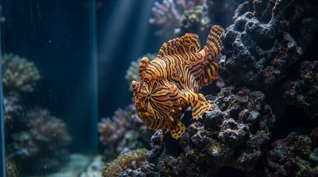 Psychedelic frogfish