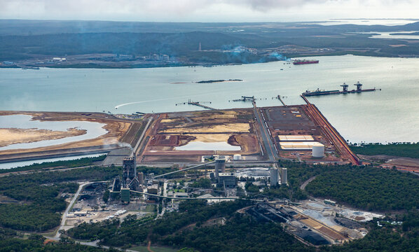View of Fisherman's landing dredge material reclaimed area
