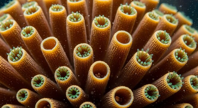Close up coral reef structure
