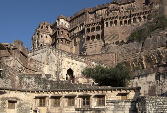 Mehrangarh Fort, Jodhpur, Rajasthan, India