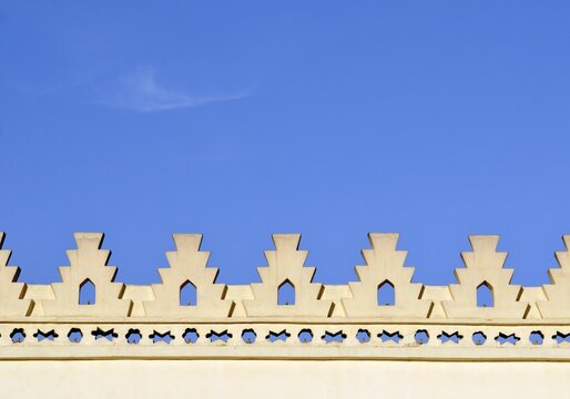 Decoration of Al-Hakim Mosque, Islamic Cairo, Egypt, North Africa