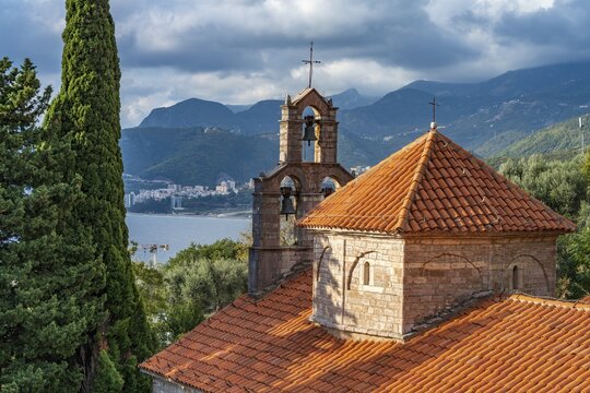 The Praskvica Monastery in Celobrdo near Budva, Montenegro