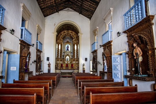 Church of the Third Order of Mount Carmel, Unesco site Sao Cristovao, Sergipe, Brazil