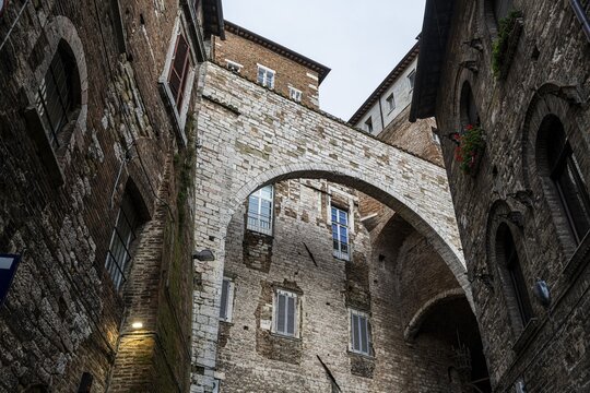 Historic center of Perugia, Italy