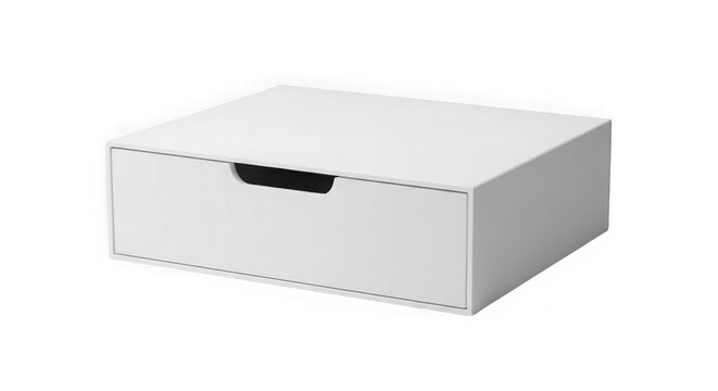 Minimalist gray modern drawer box