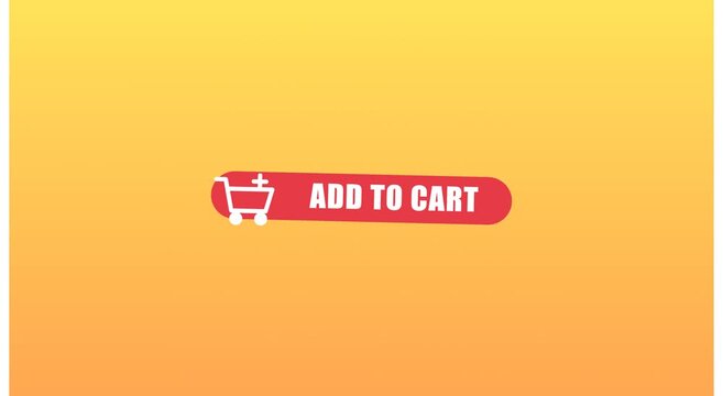Add to cart button animation with floating confetti animation