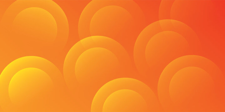 abstract orange circular background. Dynamic sound wave. Design element. illustration