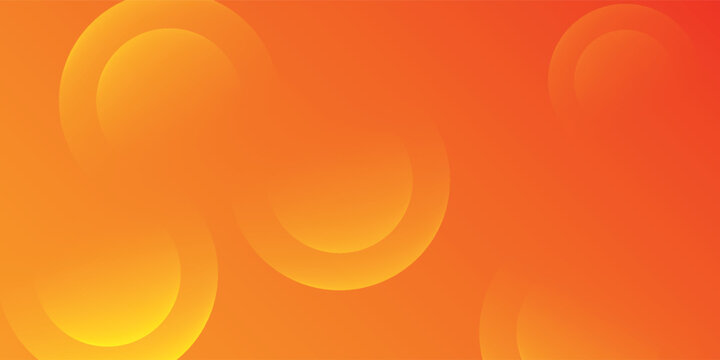 abstract orange circular background. Dynamic sound wave. Design element.