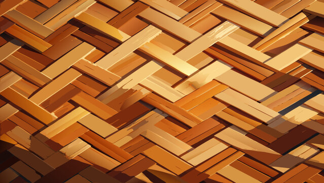 Natural wicker woven texture background surface detail with background material interwoven handmade abstract basketry structure construction interlaced geometric wallpaper backdrop