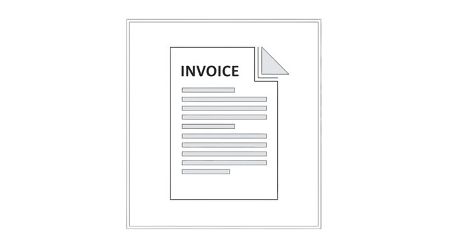 invoice document template