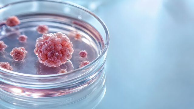 Cell Culture Spheroids in Petri Dish for Biomedical Research
