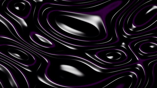 Elegant volumetric ink particles dissolving and swirling in deep space, premium 4K video background seamless loop