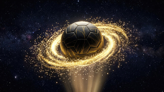 Soccer ball exploding on wooden post