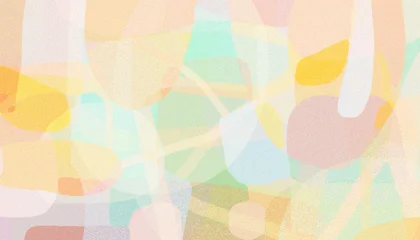 Gardinen Farbenfroh Pastel grainy semi abstract background. nature freeform pattern .  © SOPAK