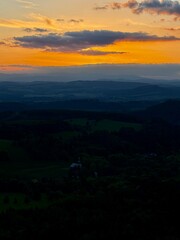 sunset in the mountains © Aneta
