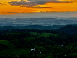 sunset in the mountains © Aneta