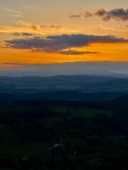 sunset in the mountains © Aneta