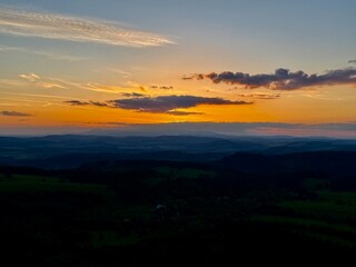 sunset in the mountains © Aneta