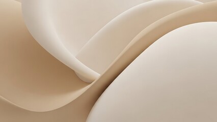 Fototapeta premium Soft Abstract Smooth Organic Waves
