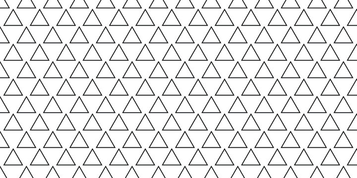 simple black outline triangle pattern for banner poster background.