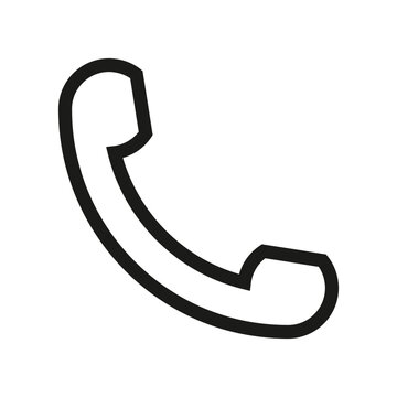 Minimalist hand-drawn question mark symbol on white background