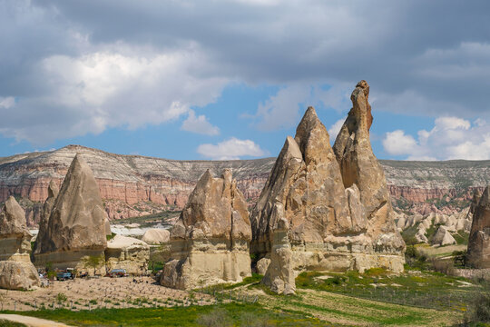 landscape photos taken in the cappadocia region