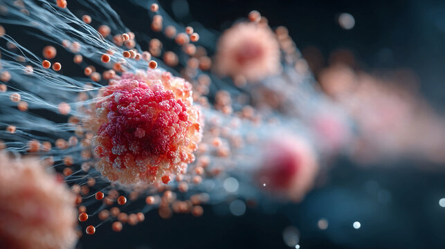 Vaccine antigen design 3D render, mRNA delivery illustration, lipid nanoparticle transport animation, immunology research workflow, molecular biology visualization.