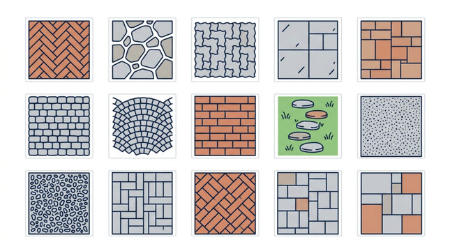 Collection of Various Textured Patterns