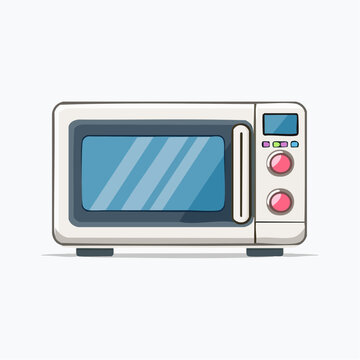 Cartoon Microwave Oven