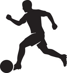 Obraz premium football, player, silhouette, athlete, sport, touchdown, competition, match, training