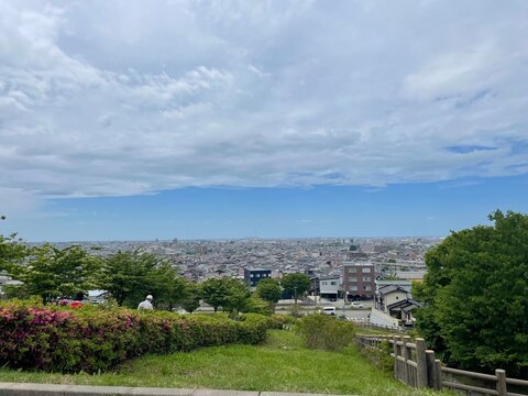 view of the city in ishikawa