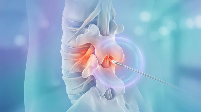 Minimally invasive spinal surgery procedure targeting nerve compression