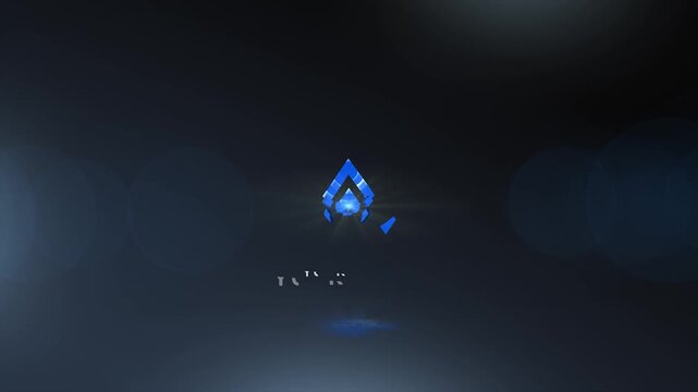 4k ultra HD cinematic 3d clean stylish logo intro animation. 4k, logo stings, 3d render, a modern presentation clean logo revealed 